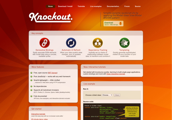 Bookmark: Knockout.js