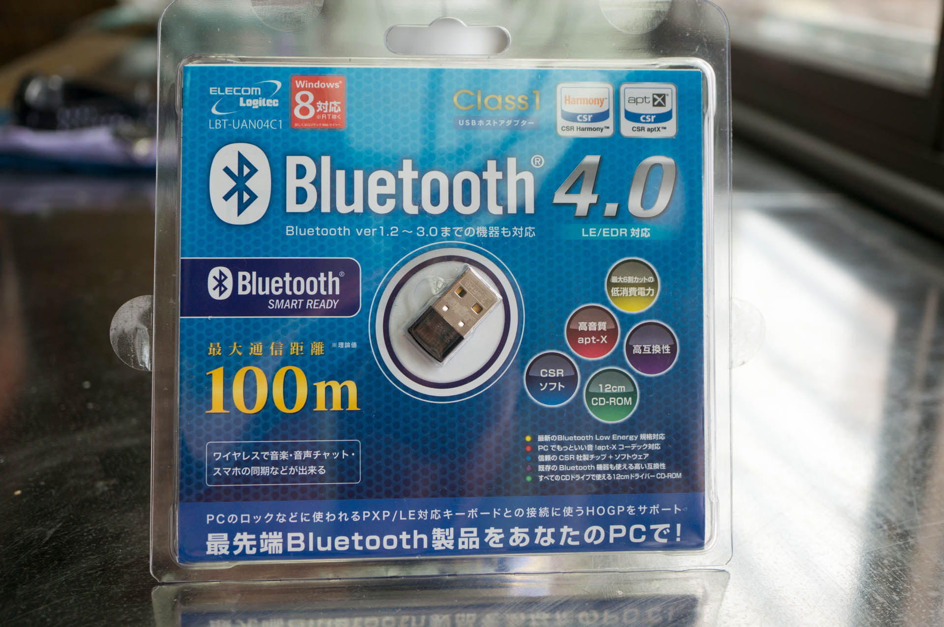 Elecom Logitec Bluetooth 4.0 LBT-UAN04C1 藍牙接收器
