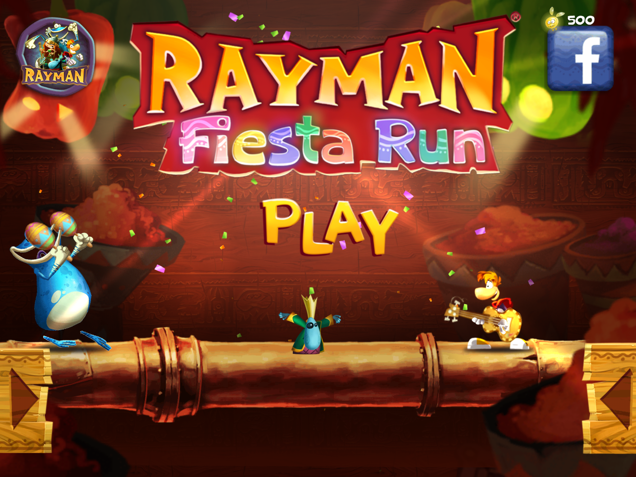 Rayman Fiesta Run 跑酷遊戲新傑作