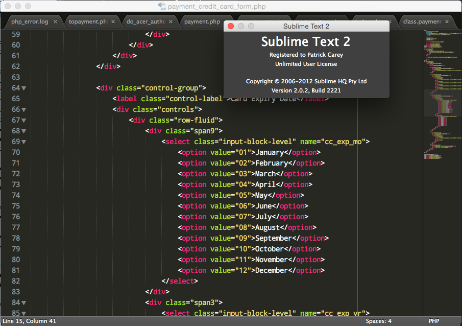 Convert Sublime Text 2 to Licensed Version