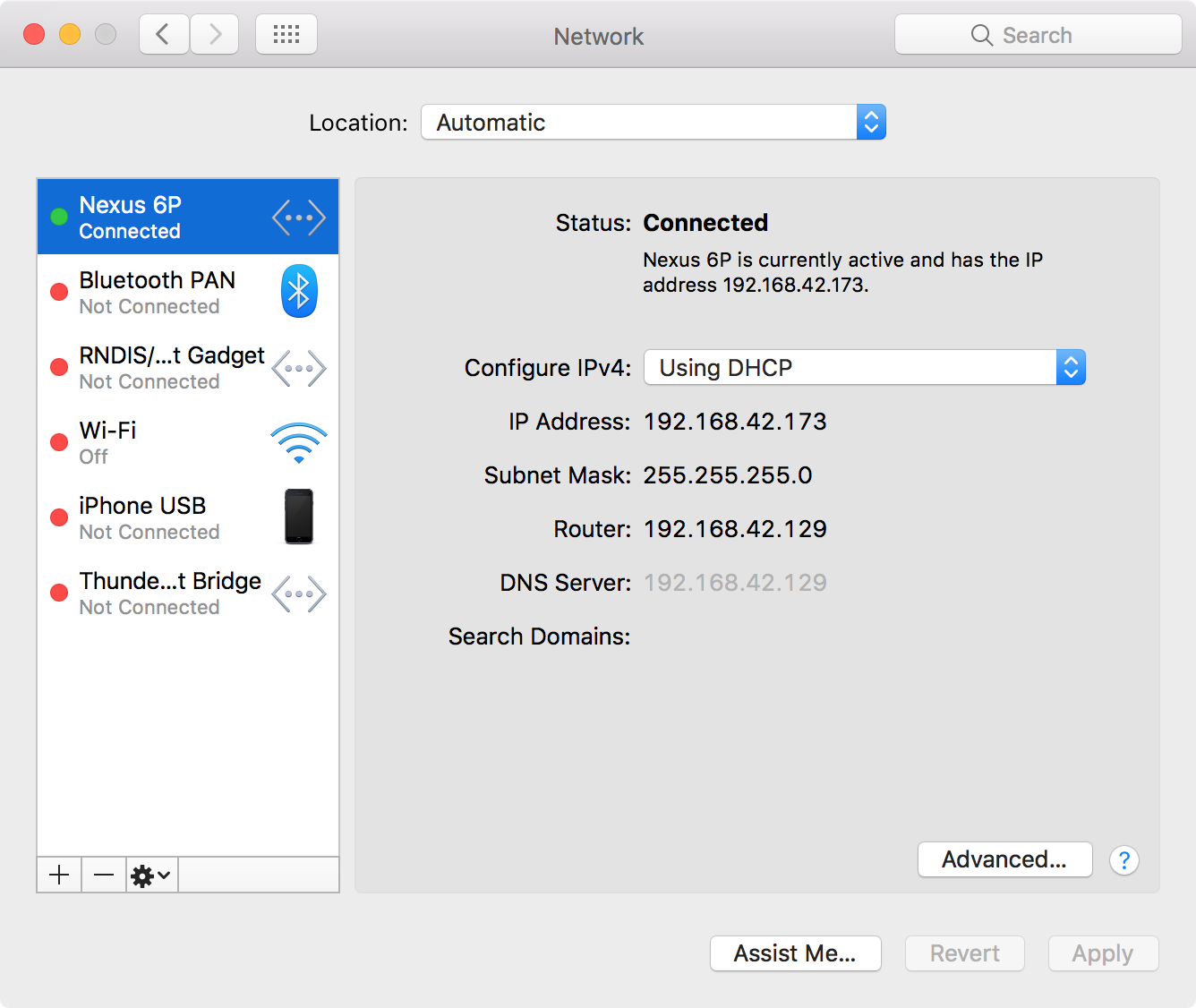 HoRNDIS ~ 讓 Android 在 MAC OS 上也能共用 USB 網路